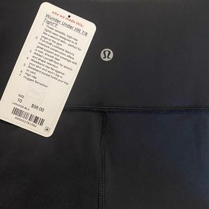 High Waisted Wunder Under Lululemon Leggings